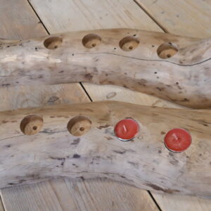 Treetrunk tealight holders - Image 2